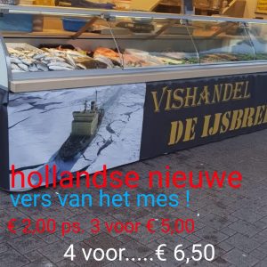 Nieuwe vangst. Hollandse nieuwe!
