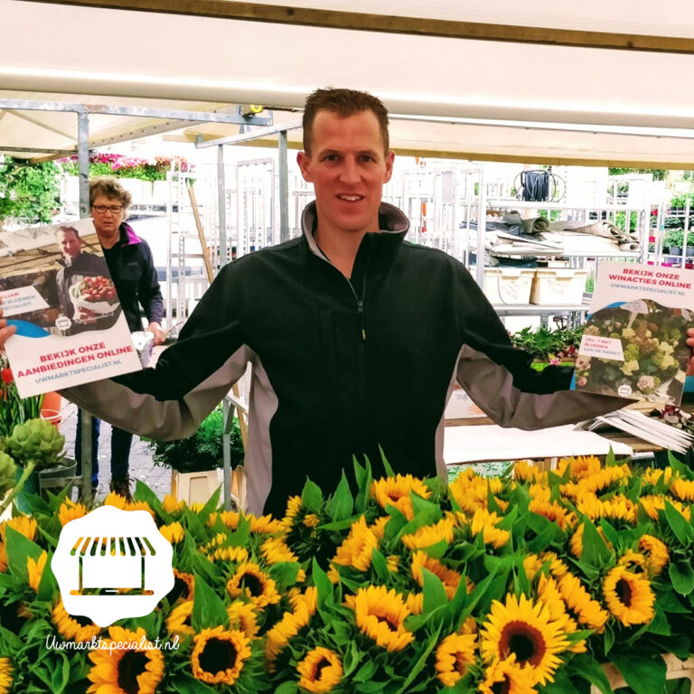 Bloemen en planten elke zaterdag op ´t Havik | Markten Amersfoort