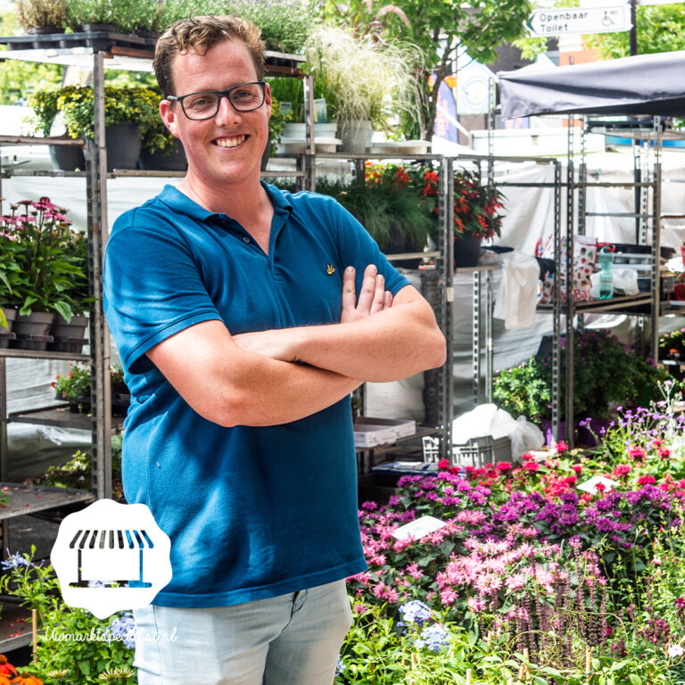 Plantenvanwim is gestopt op de markt in Mijdrecht.