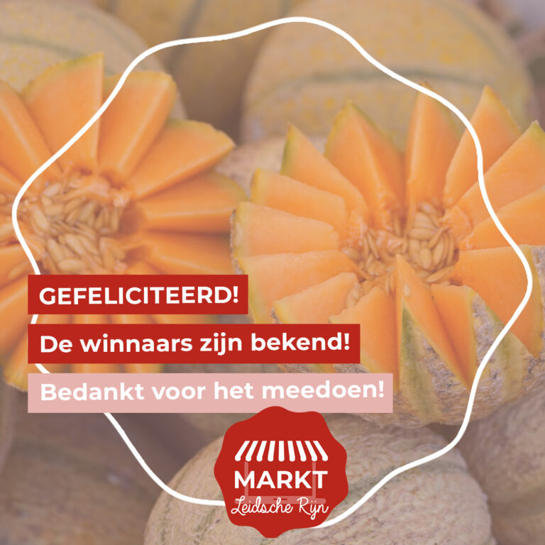 De winnaars zijn bekend van de WINACTIE van de markt van Leidsche Rijn!