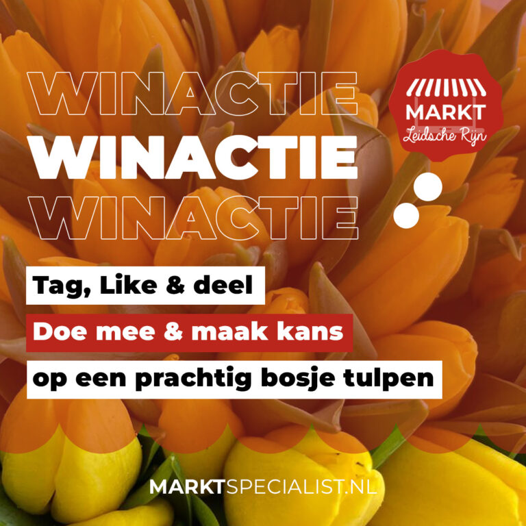 🌷🌷TULPEN WINACTIE op de markt van Leidsche Rijn!