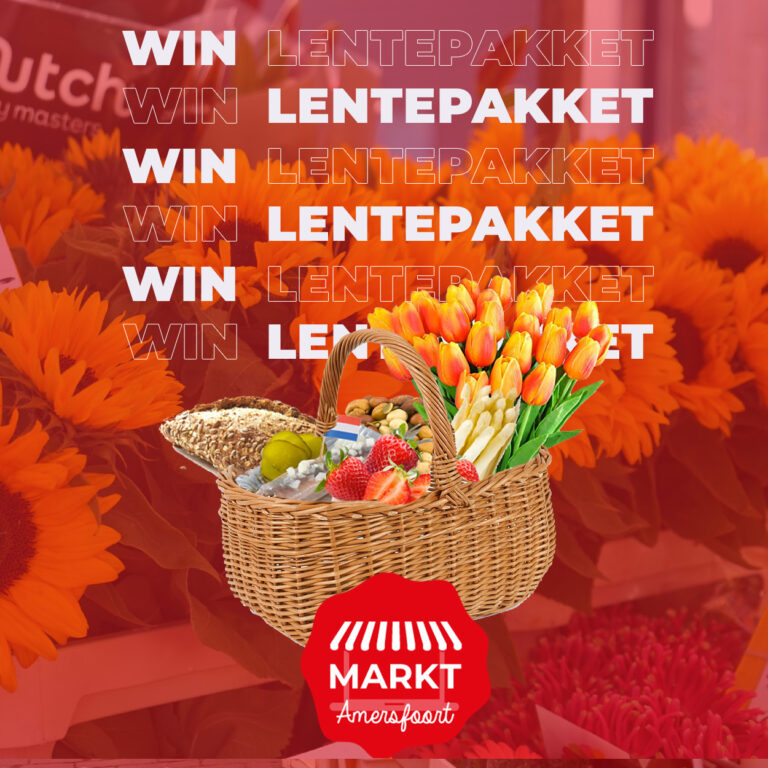 De winnaars zijn bekend en winnen een Lente pakket op de markten van Amersfoort!