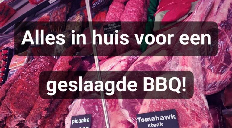 Wij hebben alles in huis om heerlijk te BBQ’en !
