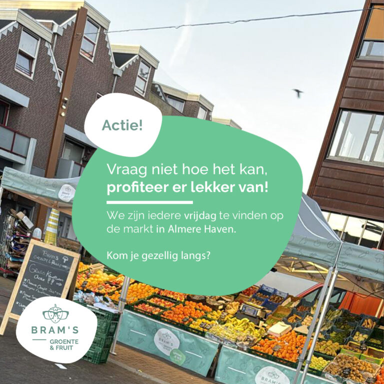 De week 49 op de markt in Almere Haven!