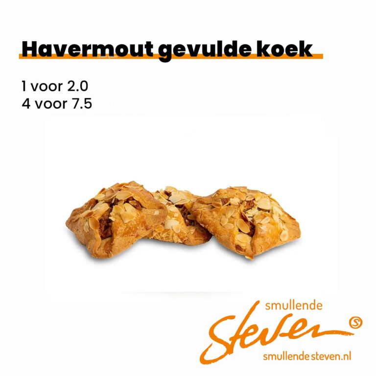 Havermout gevuldekoek