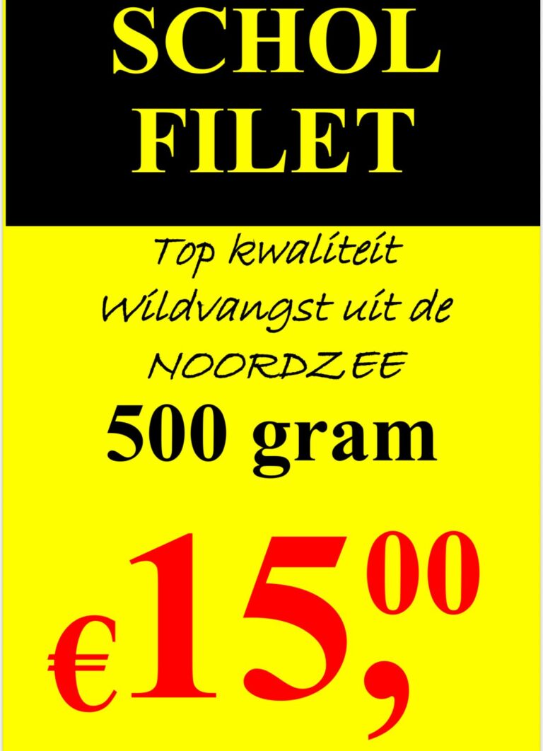 Schol filet