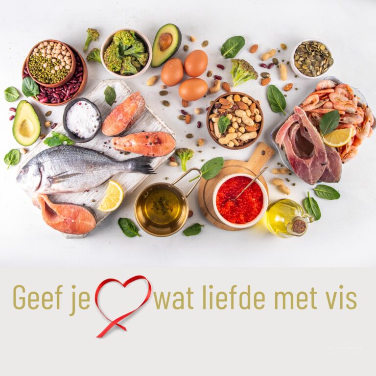 Vis is niet alleen lekker, maar ook goed voor je hart